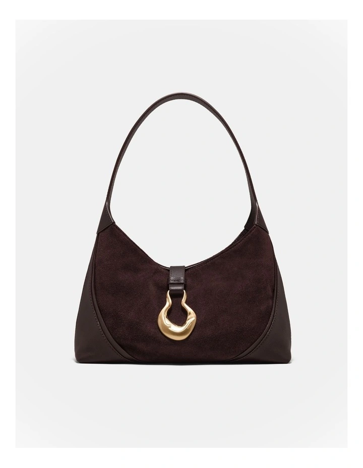 Shield Shoulder Bag in Bitter Chocolate image 1