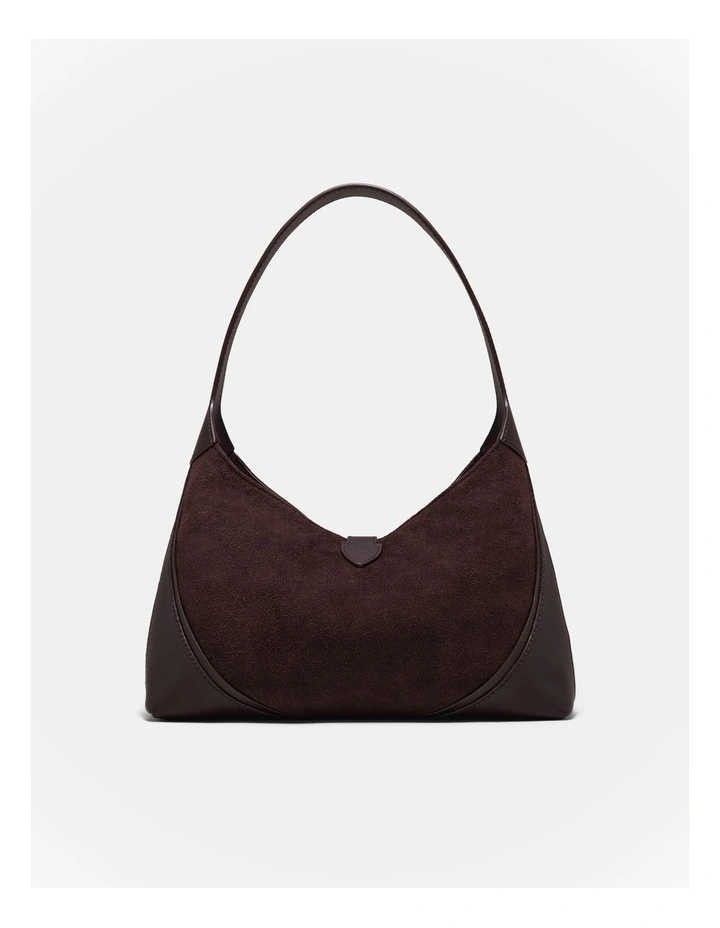 Shield Shoulder Bag in Bitter Chocolate image 5