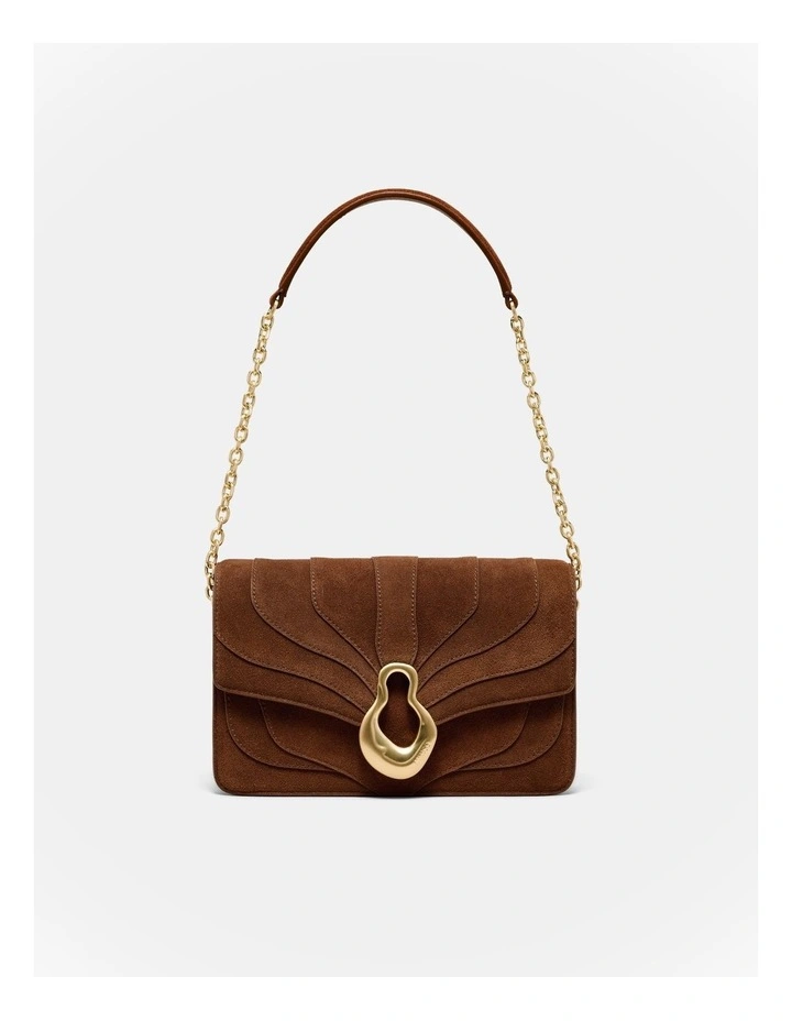 Shield Crossbody Bag in Toffee image 1