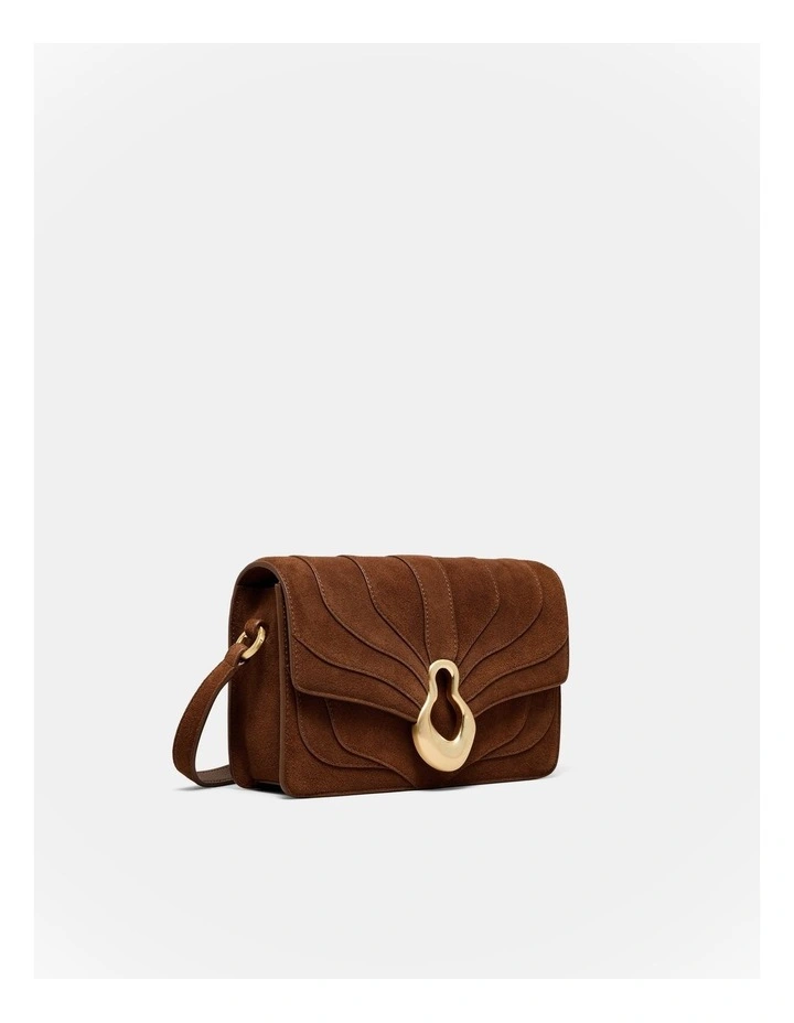 Shield Crossbody Bag in Toffee image 3