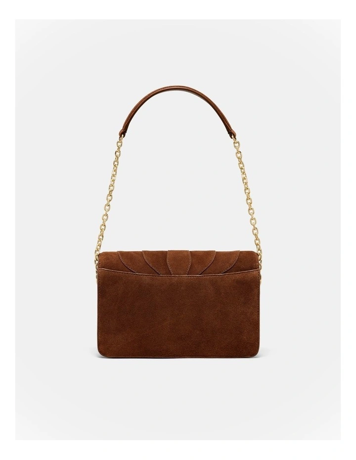 Shield Crossbody Bag in Toffee image 5