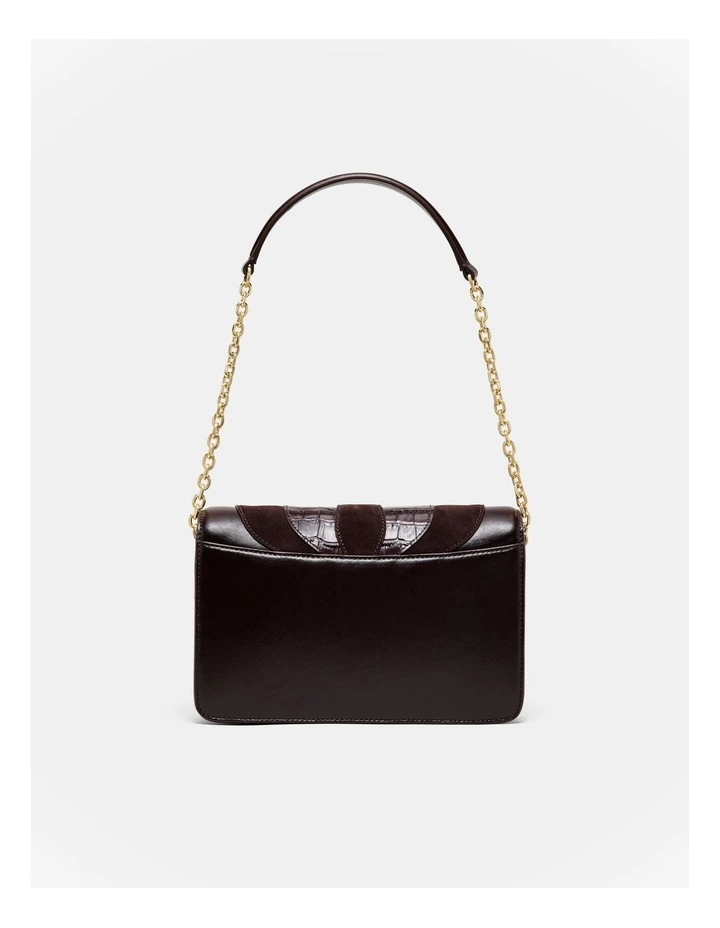 Shield Crossbody Bag in Bitter Chocolate image 5