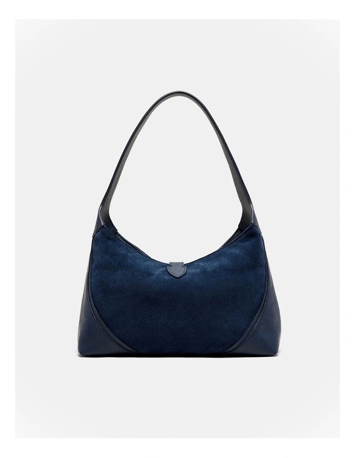 Shield Shoulder Bag in Navy image 5