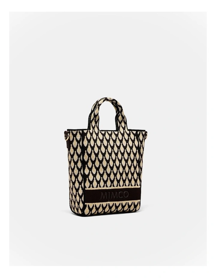 Blondie Mini Tote Crossbody Bag in Gold image 3