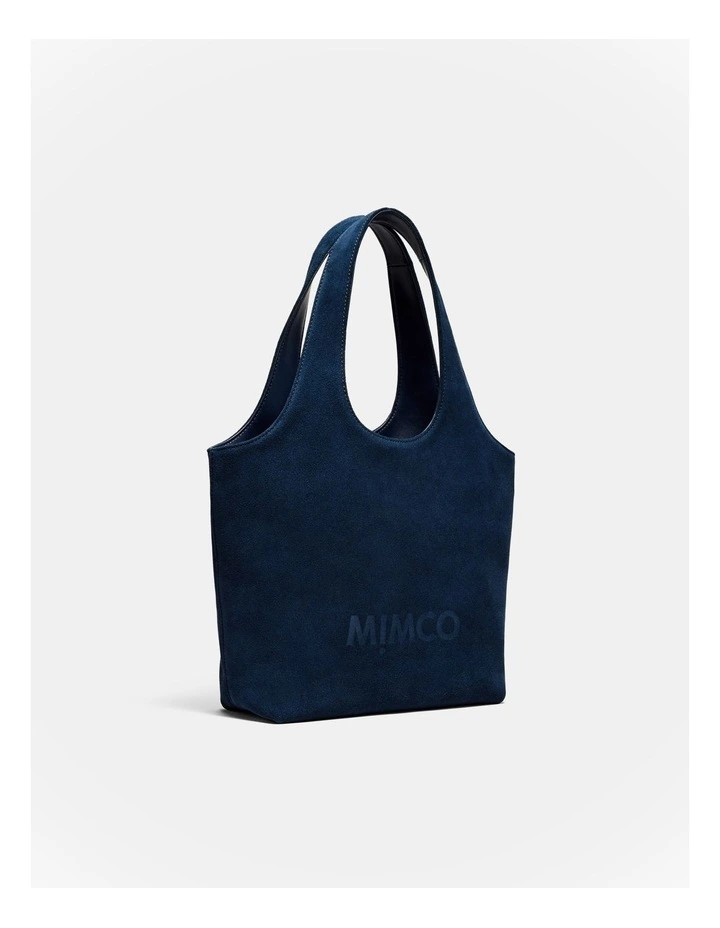 Brittany Mini Tote Bag in Navy image 2