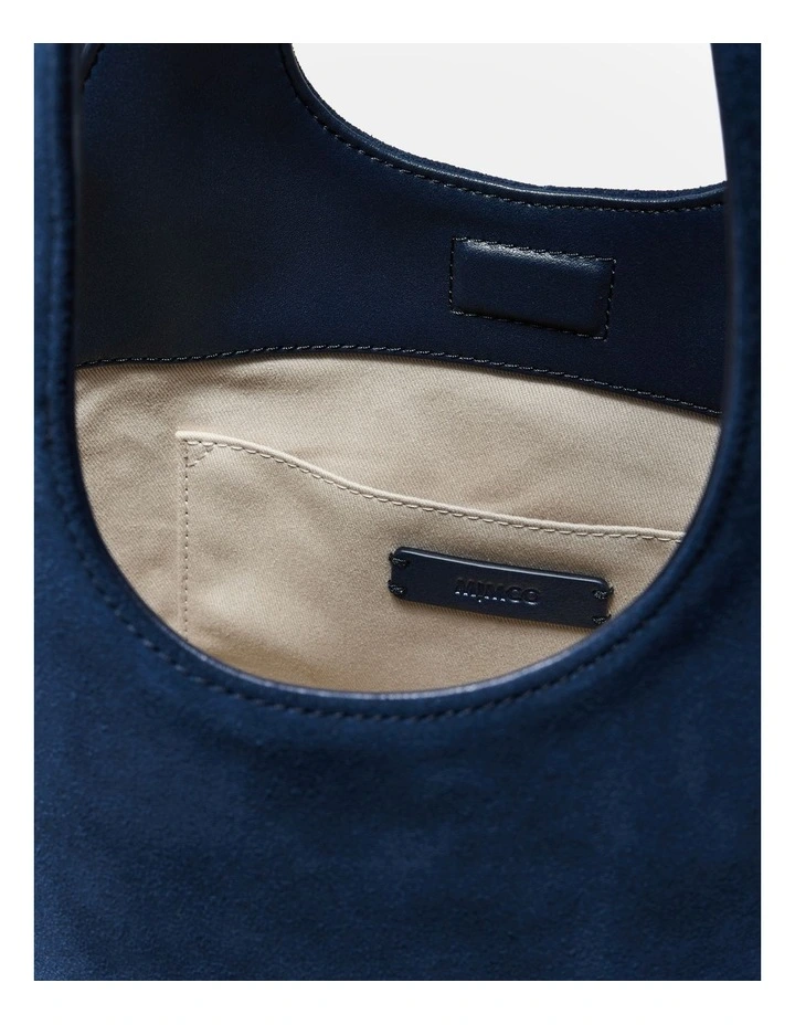 Brittany Mini Tote Bag in Navy image 5