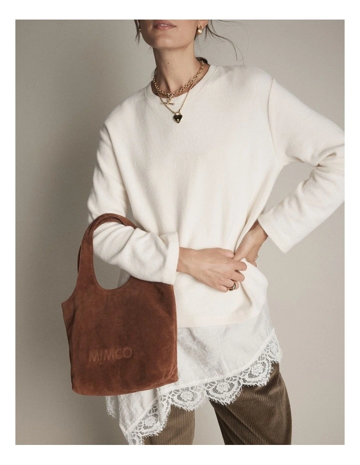 Brittany Mini Tote Bag in Toffee image 4