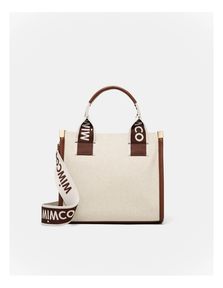 Patch Mini Tote Bag in Walnut image 5
