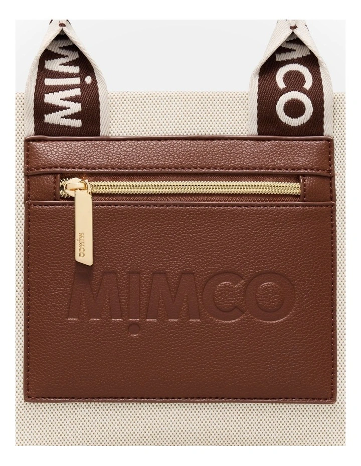 Patch Mini Tote Bag in Walnut image 6