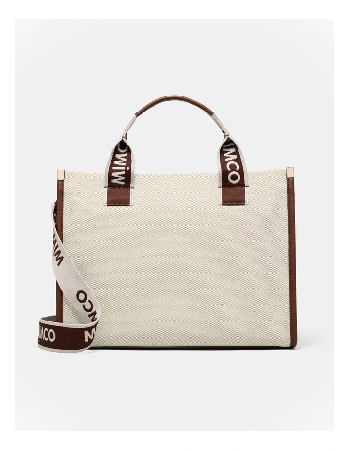Patch Tote Bag in Walnut image 5