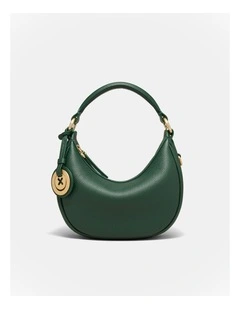 Luna Mini Crescent Bag in Thyme