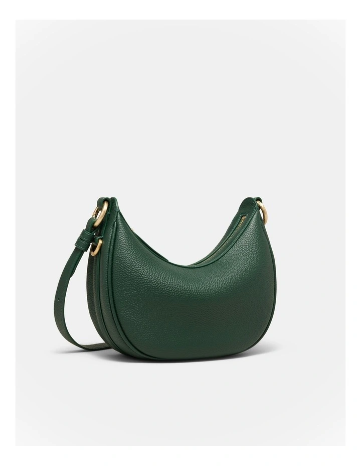 Luna Mini Crescent Bag in Thyme image 3