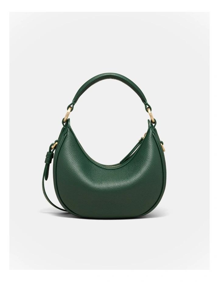 Luna Mini Crescent Bag in Thyme image 5