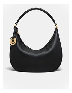 Luna Crescent Bag in Black