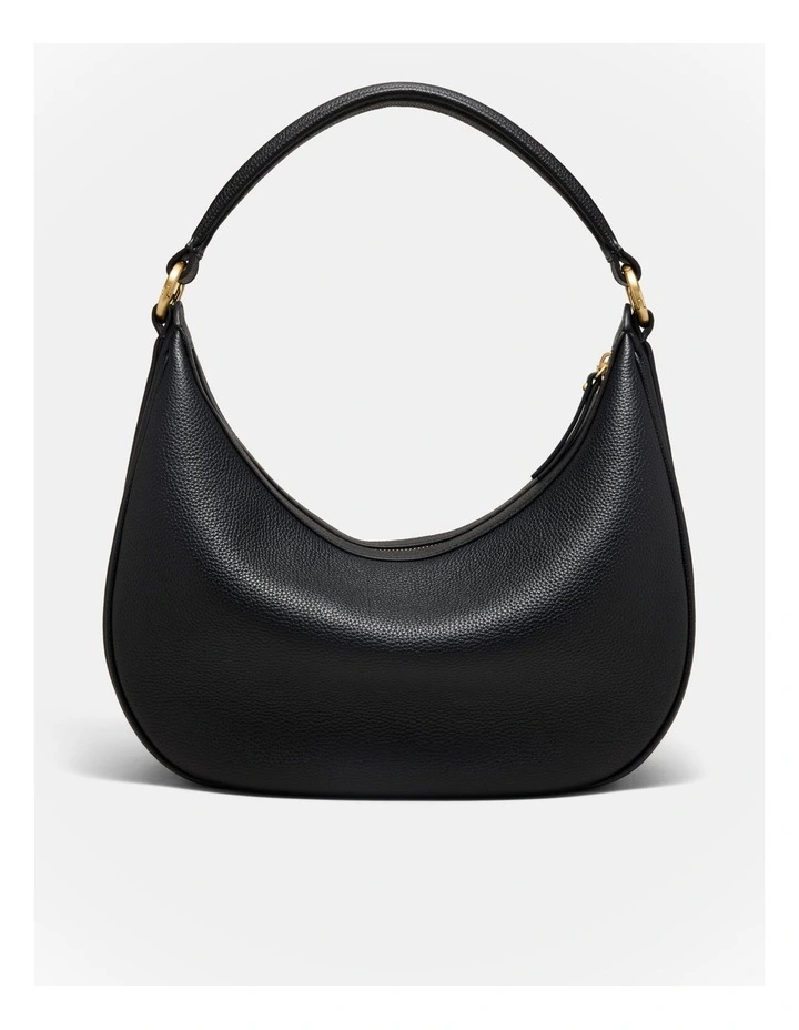 Luna Crescent Bag in Black image 5