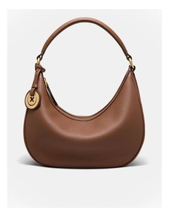Luna Crescent Bag in Walnut