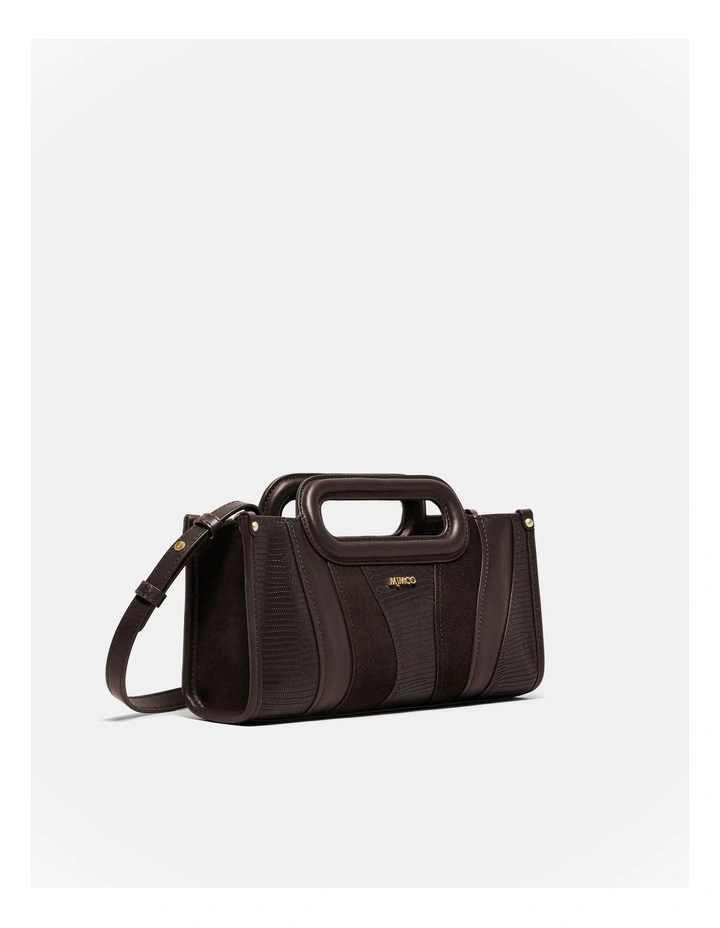 Harlowe Crossbody Bag in Bitter Chocolate image 3