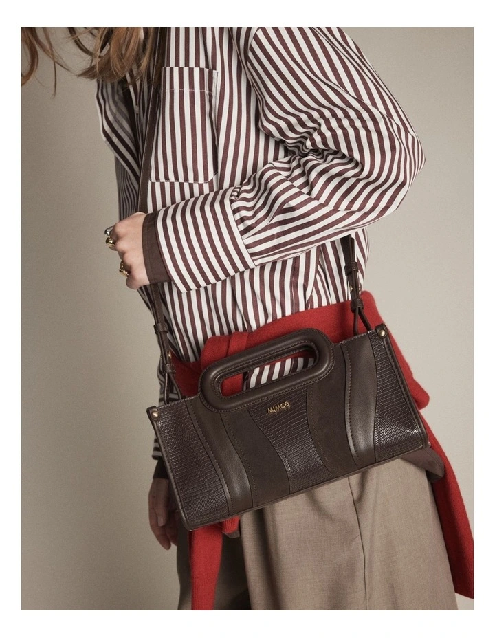 Harlowe Crossbody Bag in Bitter Chocolate image 4