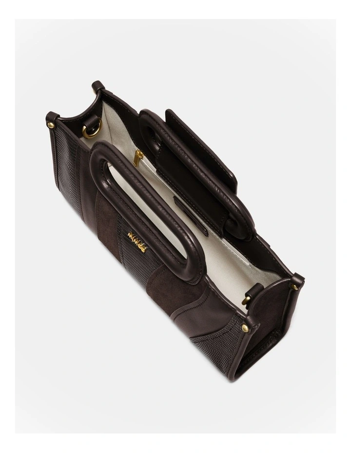 Harlowe Crossbody Bag in Bitter Chocolate image 7