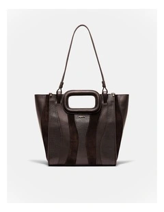 Harlowe Tote Bag in Bitter Chocolate