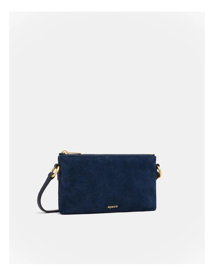 Belle Pouch Crossbody Bag in Navy image 3