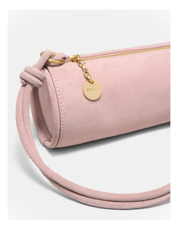 Barrel Mini Shoulder Bag in Pink Salt image 6