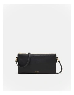 Belle Pouch Crossbody Bag in Black