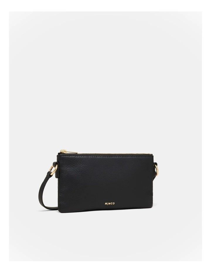 Belle Pouch Crossbody Bag in Black image 3