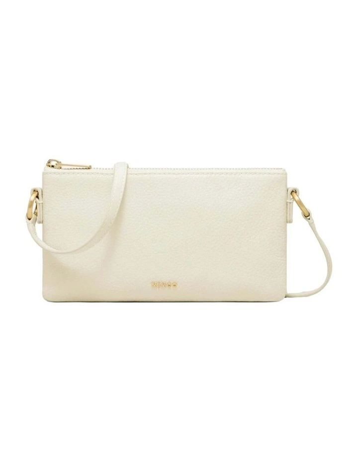 Belle Pouch Crossbody Bag Bags Leather in Stone image 1