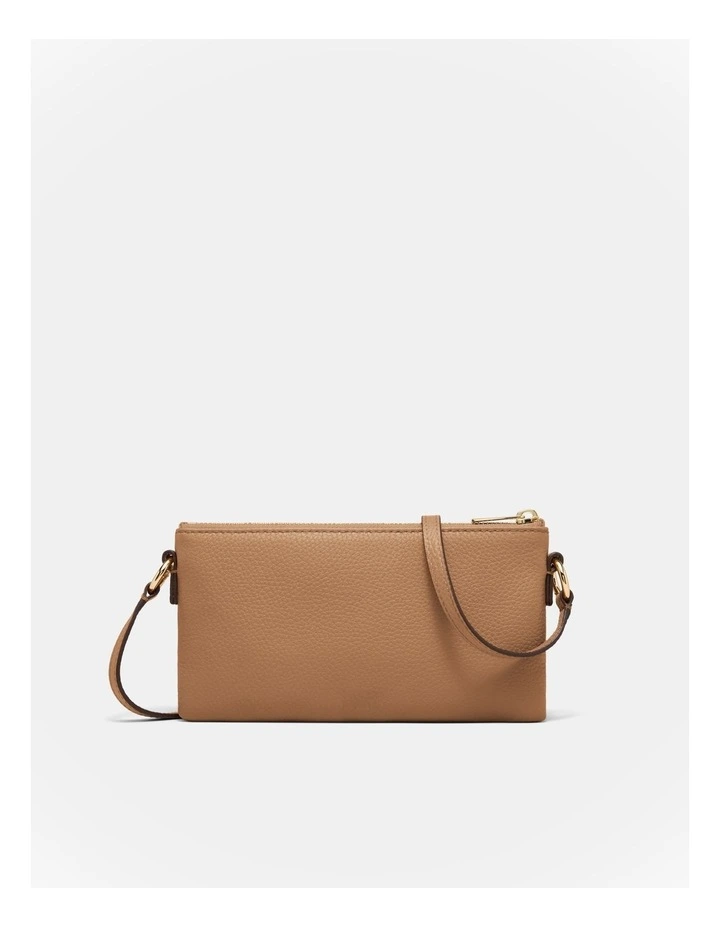Belle Pouch Crossbody Bag in Caramel image 4