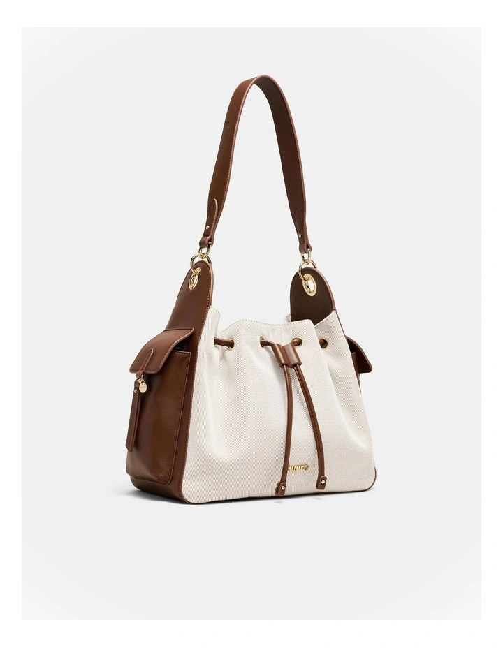 Siena Bucket Bag in Natural image 3