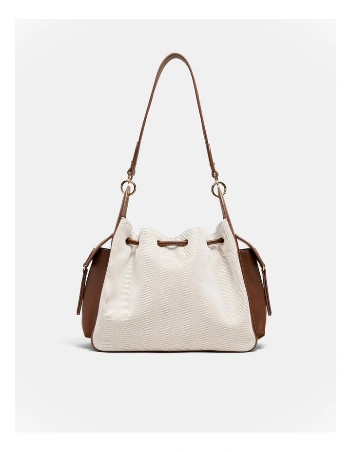 Siena Bucket Bag in Natural image 4