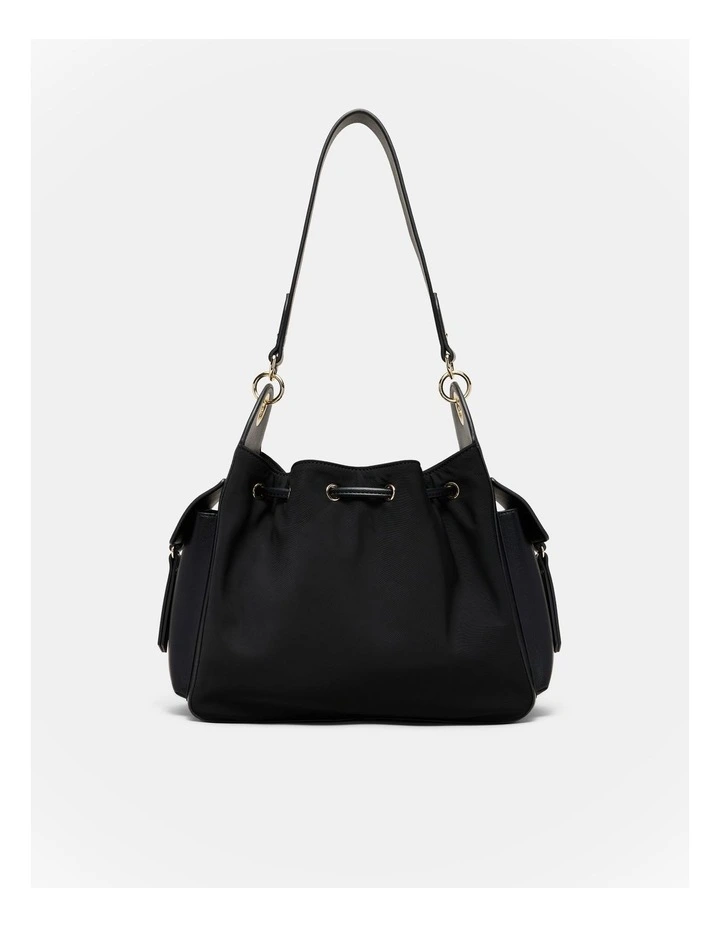 Siena Bucket Bag in Black image 4