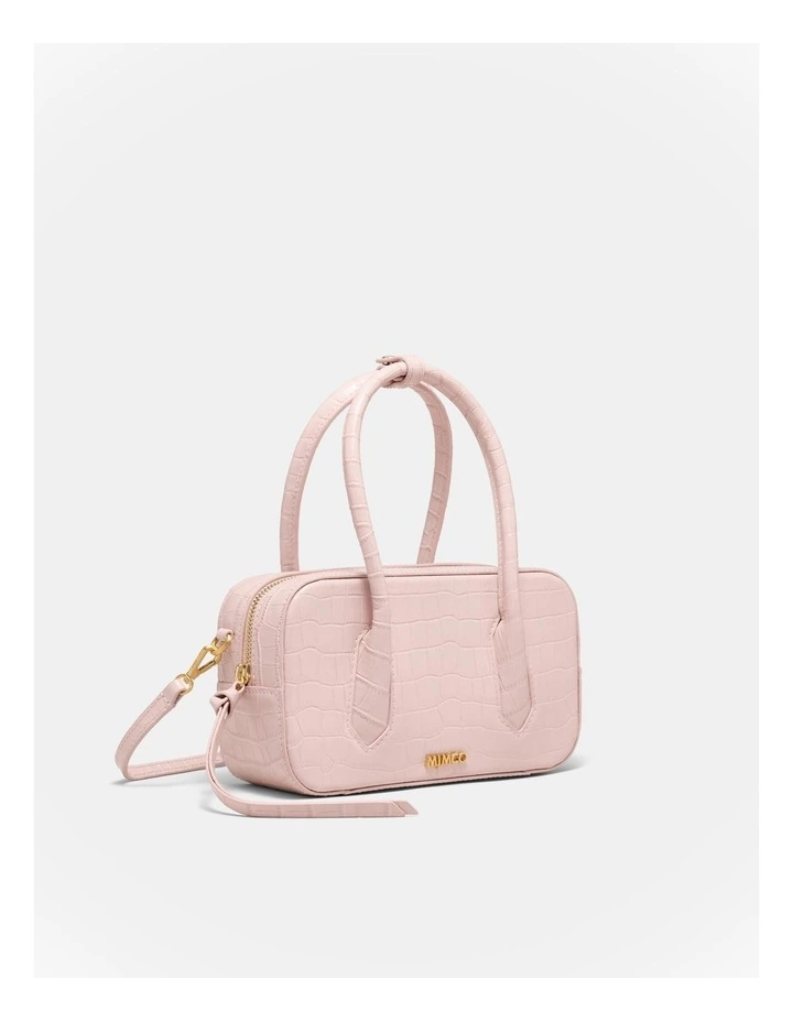 Jolene Mini Bowler Bag in Pink Dust image 3
