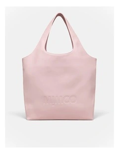 Brittany Tote Bag in Pink Salt