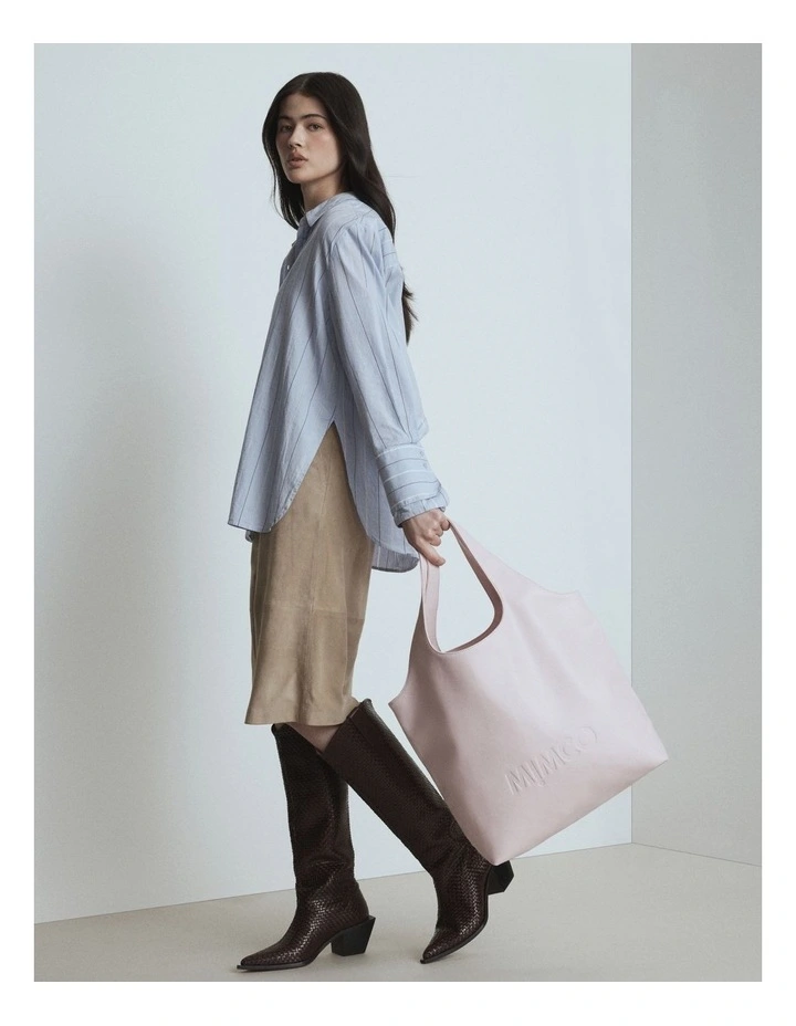 Brittany Tote Bag in Pink Salt image 2