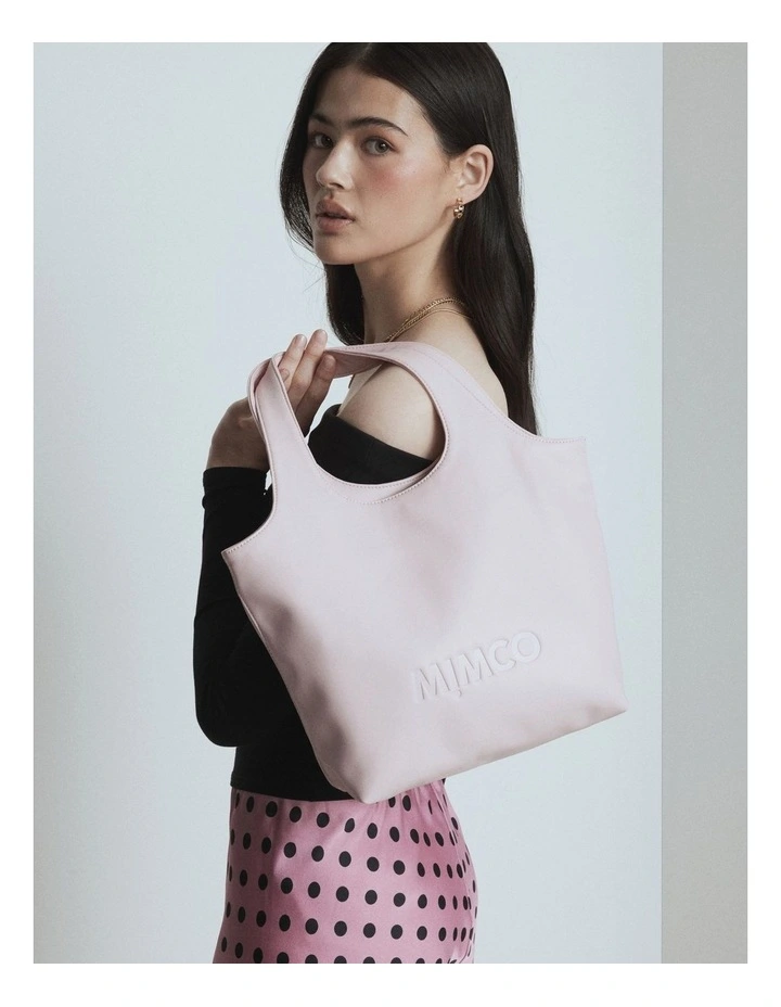 Brittany Mini Tote Bag in Pink Salt image 7