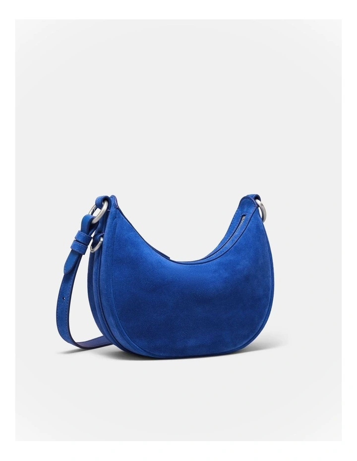 Luna Mini Crescent Bag in Cobalt image 3