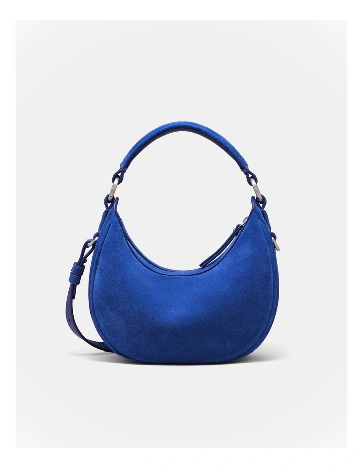 Luna Mini Crescent Bag in Cobalt image 5