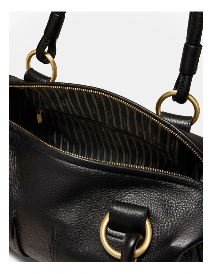 Turnlock East West Bag in Black image 5