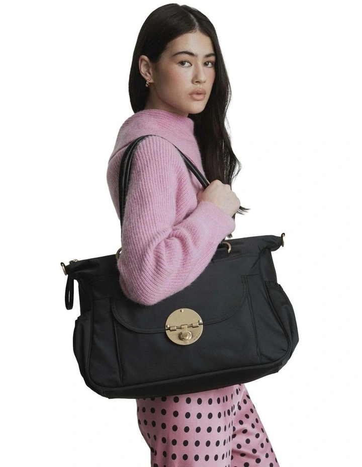 Turnlock Carry All Bag Bags Non Leather in Black image 1