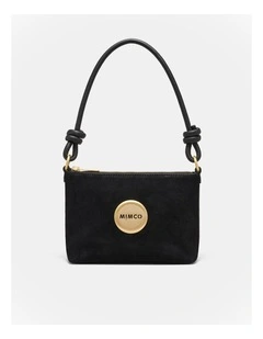 Mim Pouch Shoulder Bag in Black