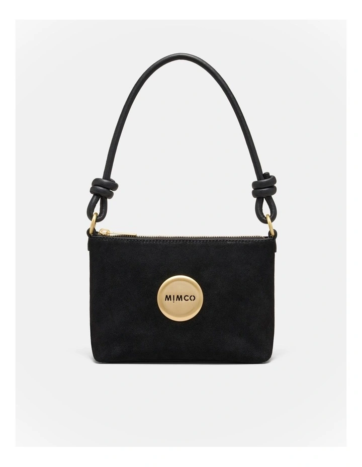 Mim Pouch Shoulder Bag in Black image 1