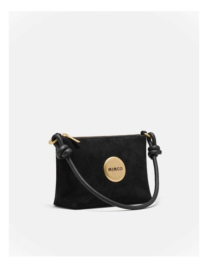 Mim Pouch Shoulder Bag in Black image 3