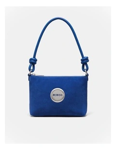 Mim Pouch Shoulder Bag in Cobalt