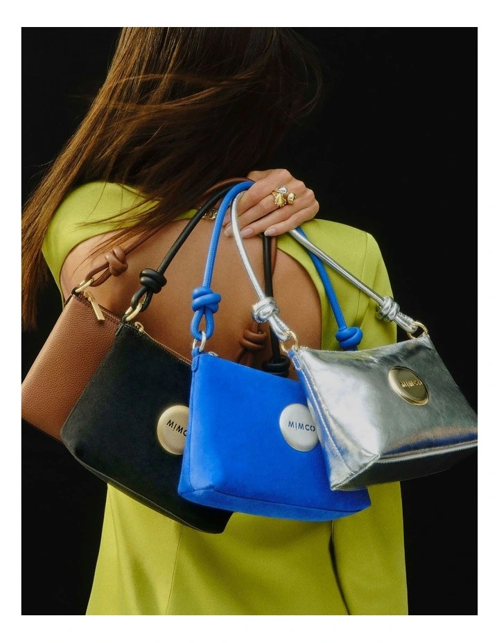 Mim Pouch Shoulder Bag in Cobalt image 2