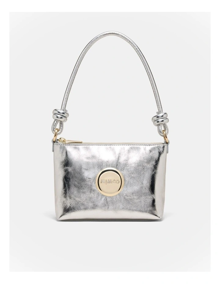Mim Pouch Shoulder Bag in Silver image 1