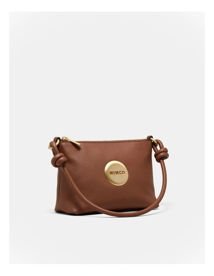 Mim Pouch Shoulder Bag in Walnut image 3