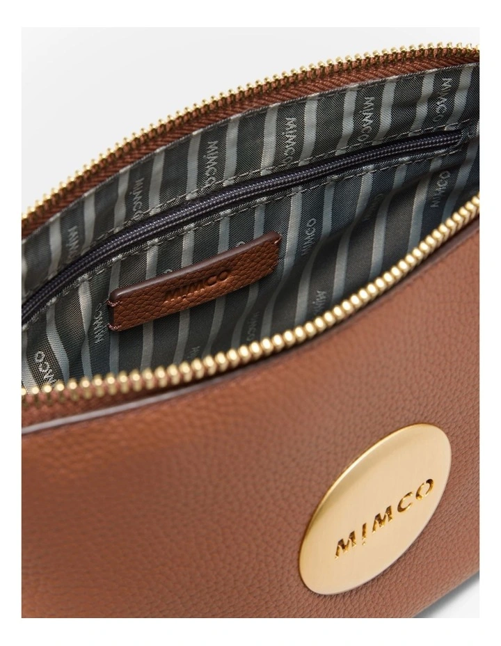 Mim Pouch Shoulder Bag in Walnut image 7