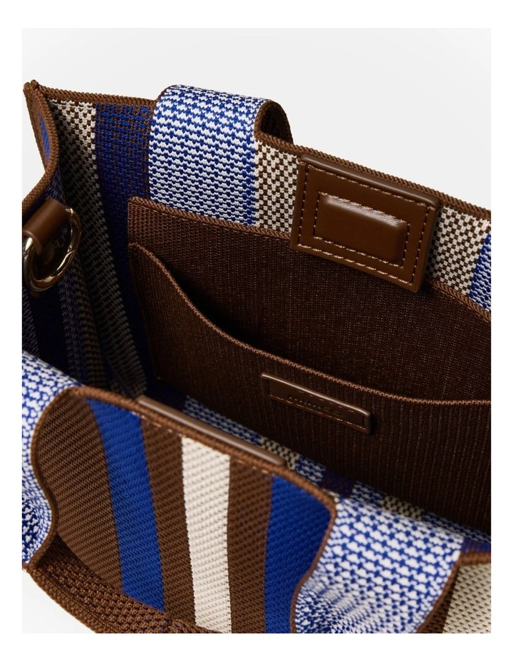 Blondie Small Tote Bag in Cobalt image 7
